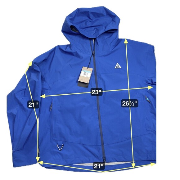 NIKE ACG "MORPHO" STORM-FIT ADV RAIN JACKET HJ2687-480 Women's Medium - Picture 2 of 16